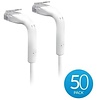Ubiquiti Ubiquiti UniFi Cat6 Patchkabel 10cm Wit - 50-pack