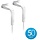 Ubiquiti UniFi Ultra-dunne Cat6 UTP Patchkabel 10cm Wit - 50-pack