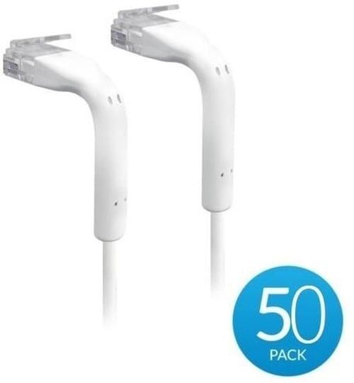 Ubiquiti Ubiquiti UniFi Ultra-dunne Cat6 UTP Patchkabel 10cm Wit - 50-pack