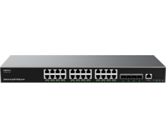 Grandstream Grandstream GWN7813 24-Poorts Gigabit Layer 3 PoE+ Managed Switch (4x 10G SFP+)