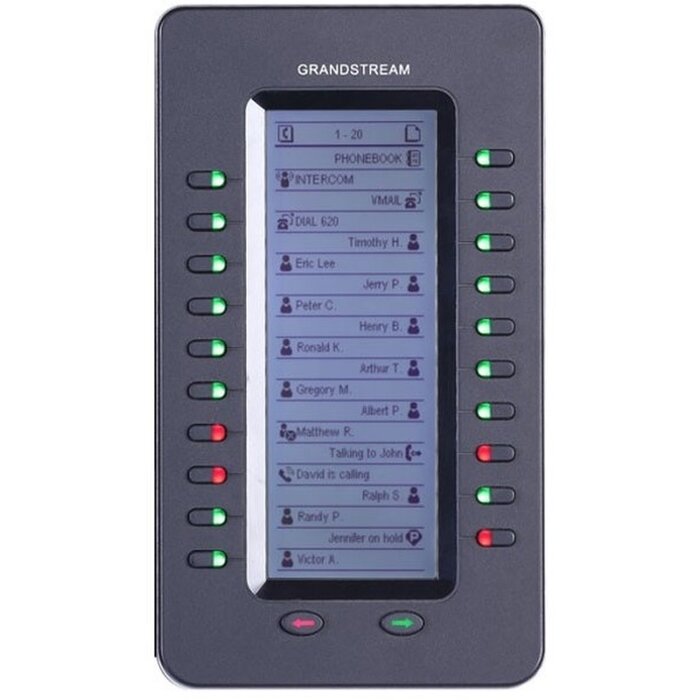 Grandstream Grandstream GXP2200EXT Uitbreidingsmodule - 40 Toetsen & LCD