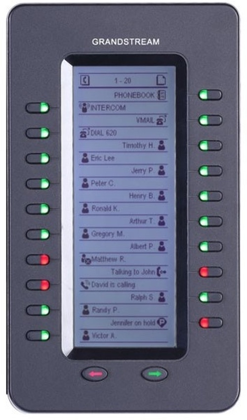 Grandstream Grandstream GXP2200EXT Uitbreidingsmodule - 40 Toetsen & LCD
