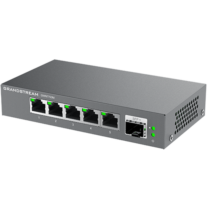 Grandstream Grandstream GWN7700M 5-Poorts 2.5G Multi-Gigabit Switch met 10G SFP+