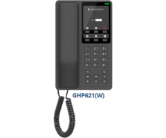 Grandstream Grandstream GHP621 Compacte IP Hoteltelefoon - Zwart