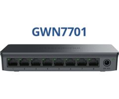 Grandstream Grandstream GWN7701 Unmanaged 5-Poorts Gigabit Switch
