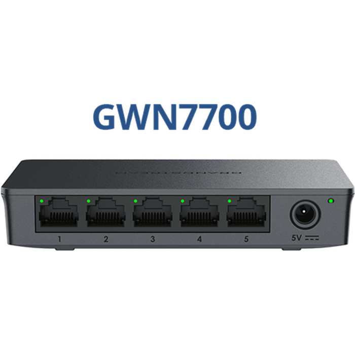 Grandstream Grandstream GWN7700 5-Poorts Gigabit Switch - Metalen Behuizing