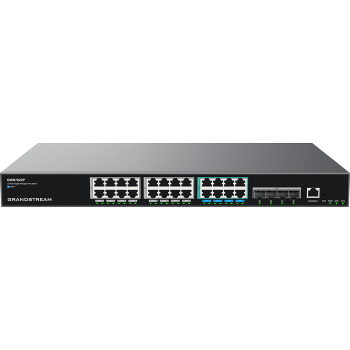 Grandstream Grandstream GWN7822P Layer 3 Multi-Gigabit Managed PoE+ Switch