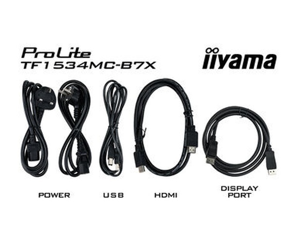 iiyama iiyama TF1534MC-B7X 15 inch Open Frame Touchscreen Monitor (IP65, 7H Glas)