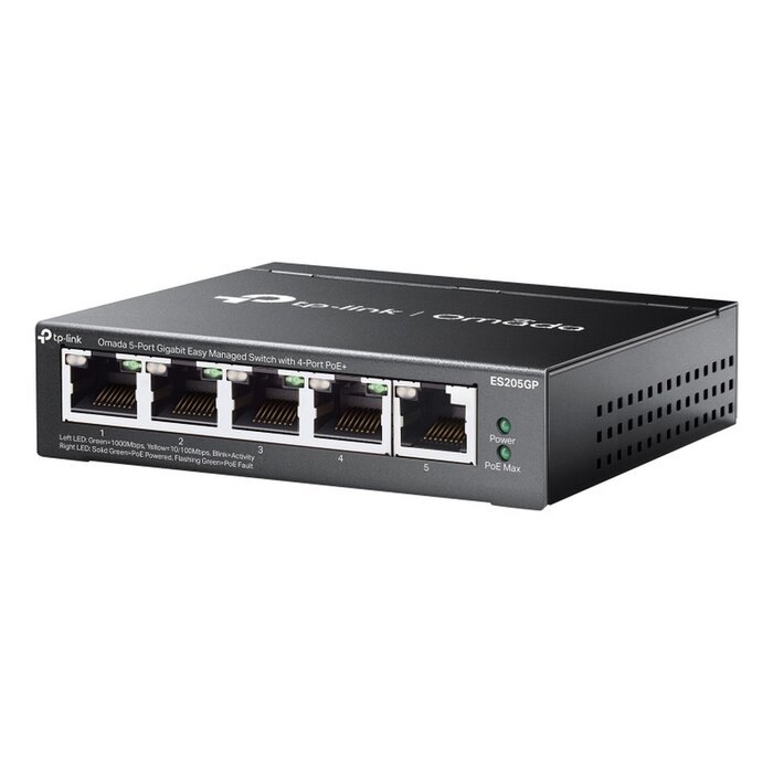 TP-Link TP-Link Omada ES205G 5-Poorts Gigabit Easy Smart Switch