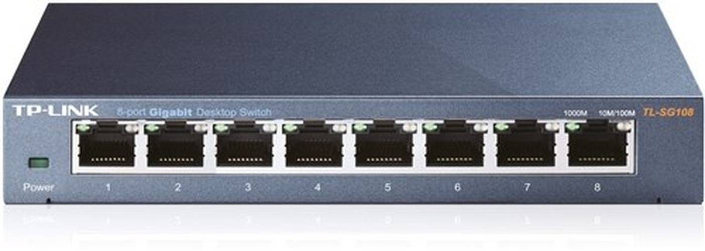 TP-Link TP-Link TL-SG108E 8-Poorts Gigabit Easy Smart Switch