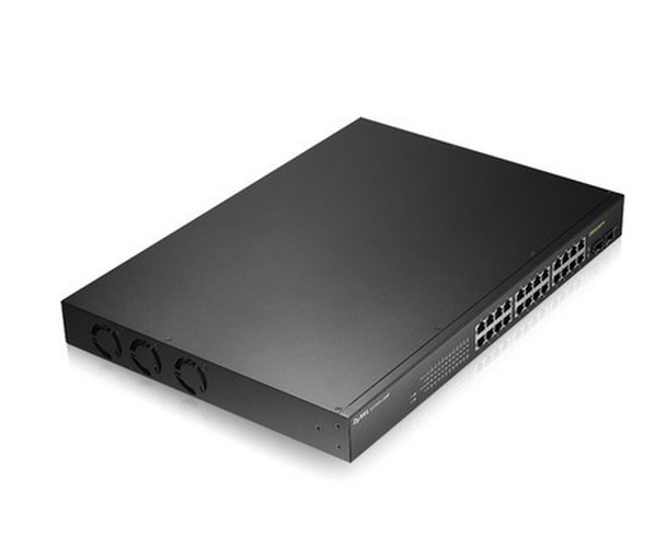 Zyxel Zyxel GS1900-24HP Smart Managed 24-Poorts Gigabit PoE+ Switch - 170W