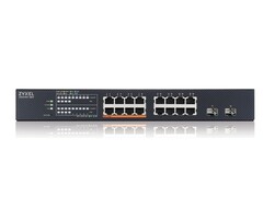 Zyxel Zyxel XMG1915-18EP 16-Poorts 2.5G PoE+ Managed Switch met 2x 10G SFP+