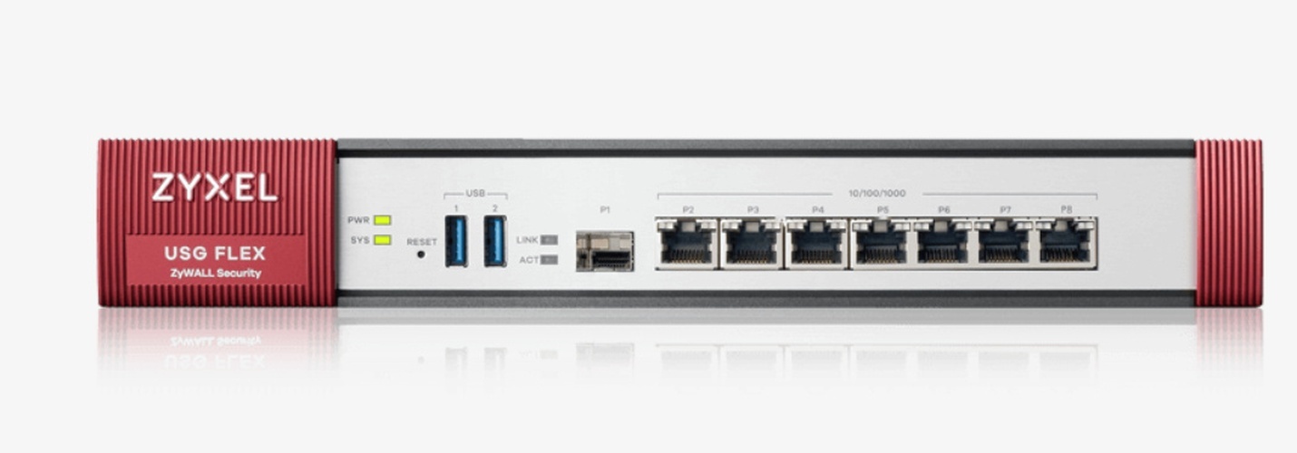 Zyxel Zyxel USG Flex 500 Firewall - 2,3 Gbit/s - VPN - Rackmount