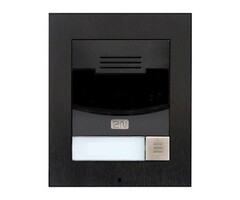 2N 2N IP Solo Audio Intercom Opbouw - 1 Sneltoets - Zwart (9155301bs)