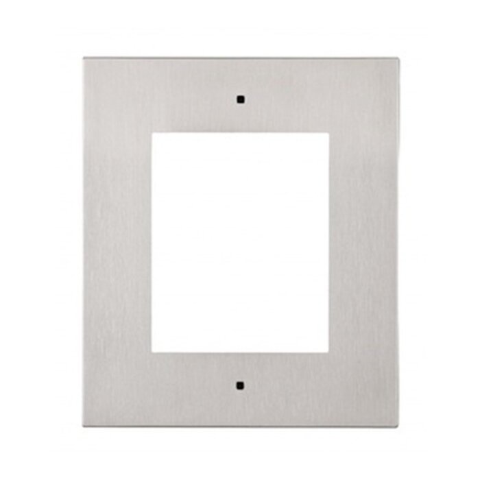 2N 2N Verso Inbouwframe 1 Module Zilver (9155011)