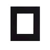 2N 2N Helios IP Verso Inbouwframe 1 module Zwart