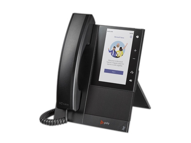 Poly Poly CCX 400 Microsoft Teams Bureautelefoon met 5 inch Touchscreen