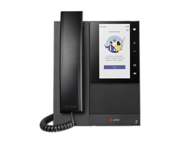 Poly Poly CCX 400 Microsoft Teams Bureautelefoon met 5 inch Touchscreen