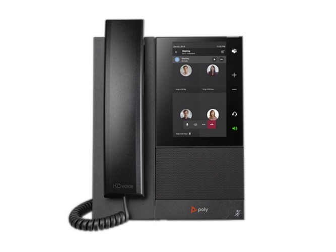 Poly Poly CCX 400 Microsoft Teams Bureautelefoon met 5 inch Touchscreen