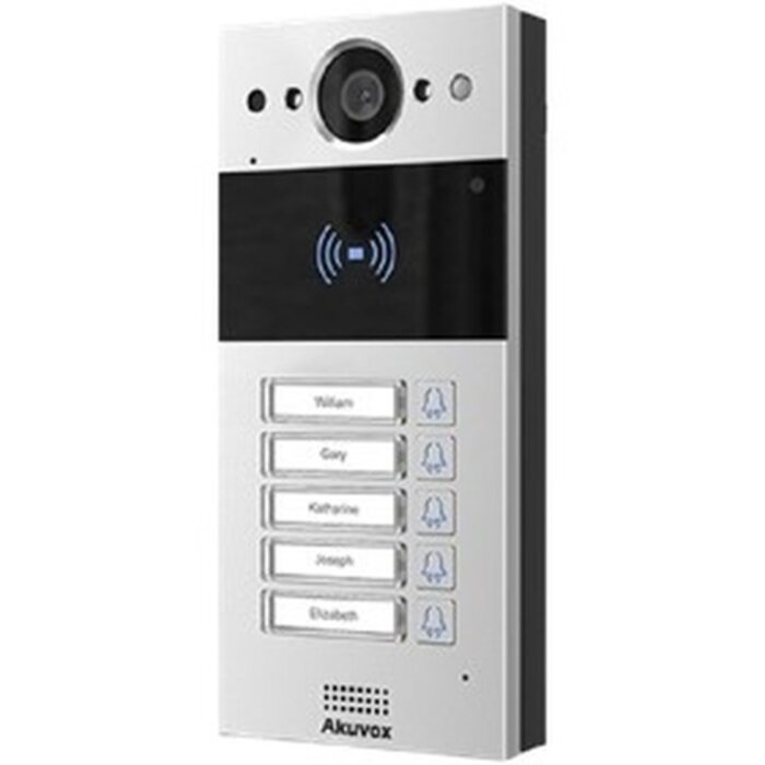 Akuvox Akuvox R20BX5 IP-Intercom met 5 Knoppen & RFID (Opbouw)