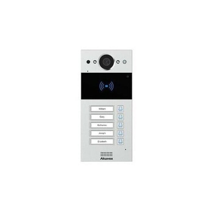 Akuvox Akuvox R20BX5 IP-Intercom met 5 Knoppen & RFID (Opbouw)