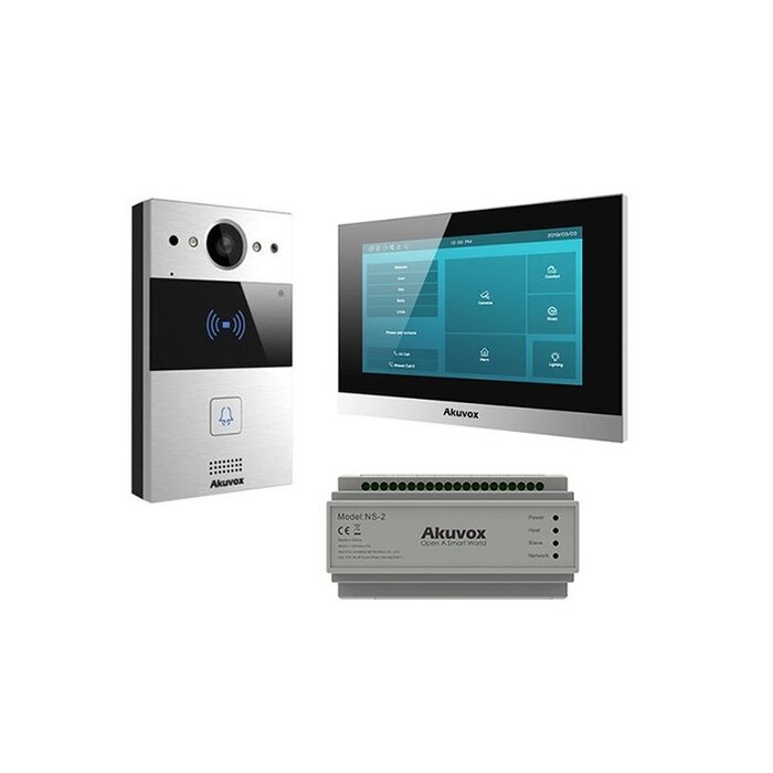 Akuvox Akuvox AKV-HDR-60-SPEC 2-Draads IP Intercom Voeding (6 Poorts)