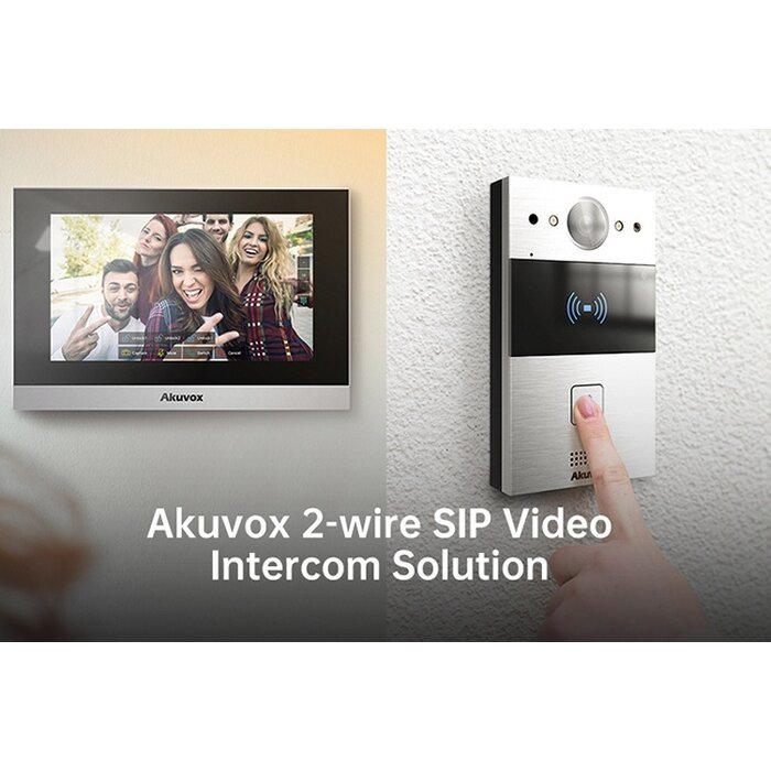 Akuvox Akuvox AKV-HDR-60-SPEC 2-Draads IP Intercom Voeding (6 Poorts)