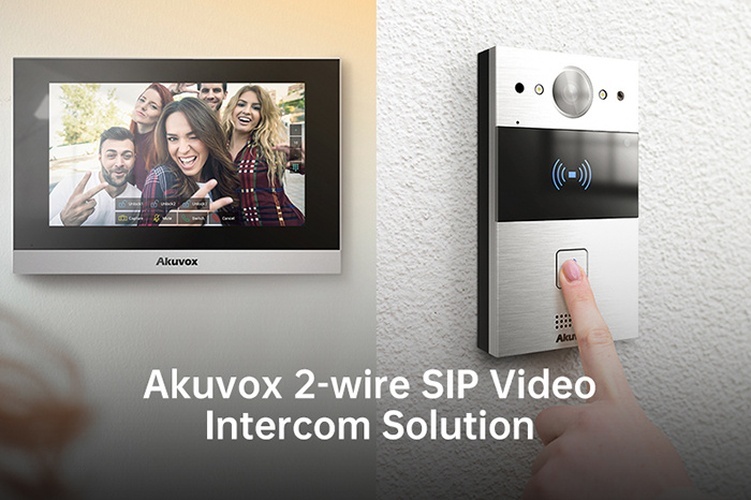 Akuvox Akuvox AKV-HDR-60-SPEC 2-Draads IP Intercom Voeding (6 Poorts)