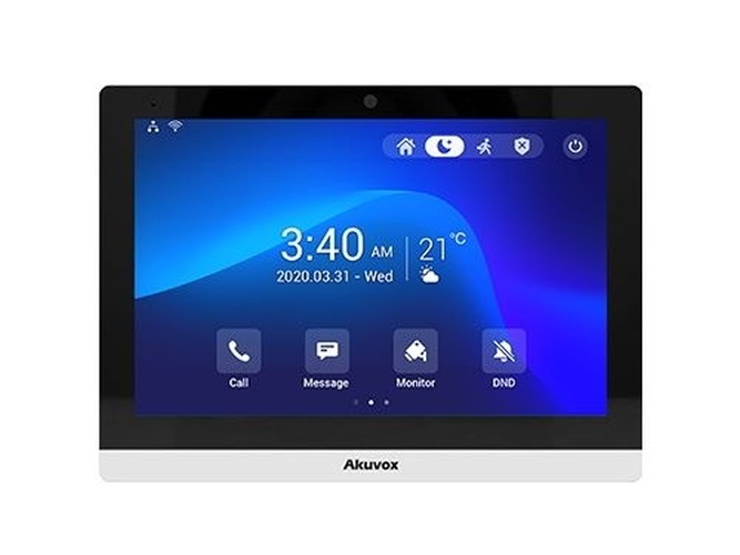 Akuvox Akuvox C319A Android Intercom Binnenpost 10" Touchscreen PoE Wi-Fi