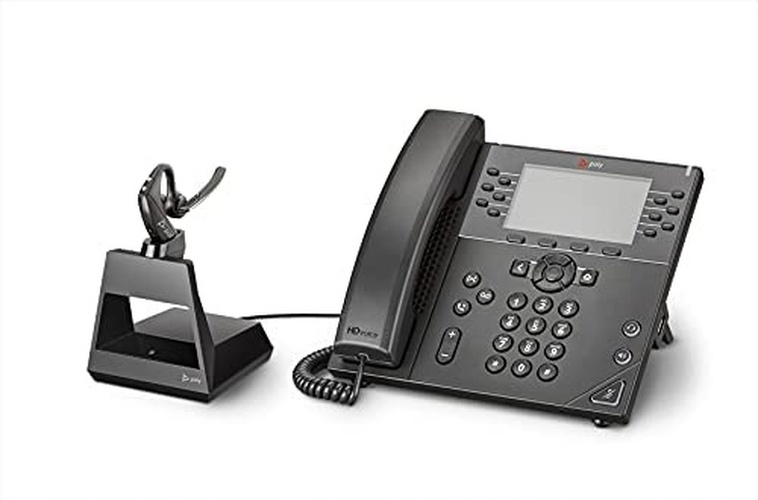 Poly Poly Voyager 5200 Office Draadloze Bluetooth Headset voor Bureautelefoon