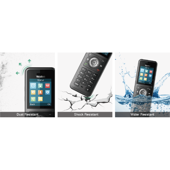 Yealink Yealink W79P Robuuste IP DECT Telefoonset