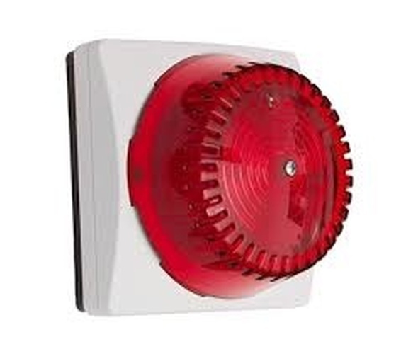 Algo Algo Kap voor LED SIP Flitslicht Rood (X128R)