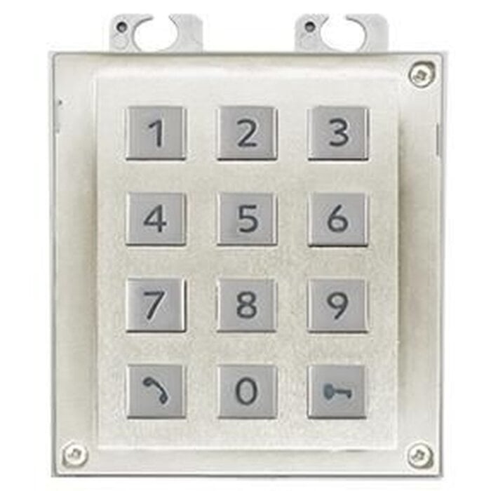 2N 2N IP Verso Keypad Module Zilver (9155031B)