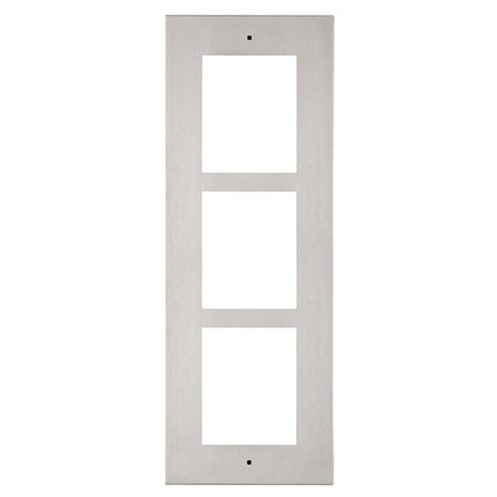 2N 2N IP Verso Opbouwframe 3 Modules Zilver (9155013)