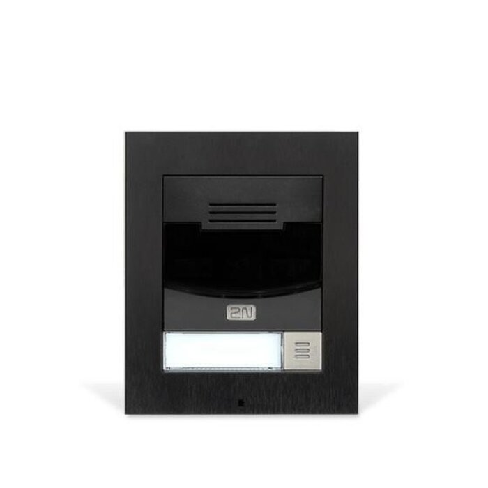2N 2N IP Solo Opbouw Intercom met HD Camera Zwart (9155301CBS)