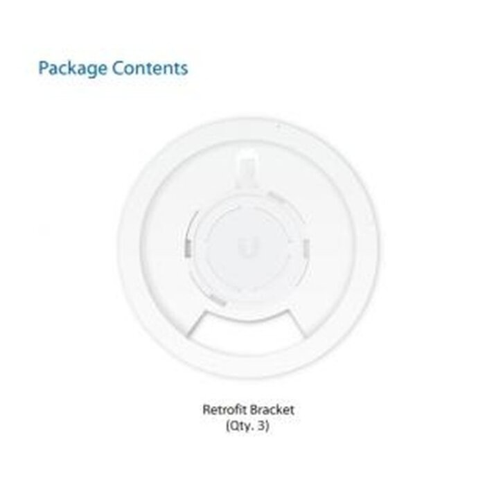 Ubiquiti Ubiquiti UniFi nanoHD Retrofit Adapter (3-pack) Montagebeugel