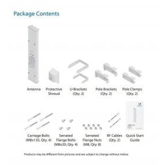 Ubiquiti Ubiquiti AirMax 5GHz 19dBi 120° Sector Antenne (AM-5G19-120)