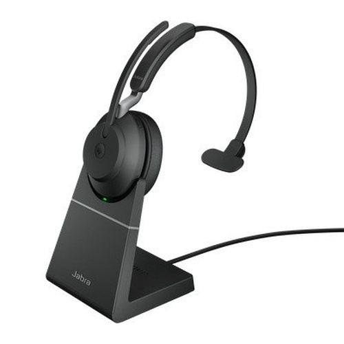 Jabra Jabra Evolve2 65 MS Mono Headset met Oplaadstandaard USB-A