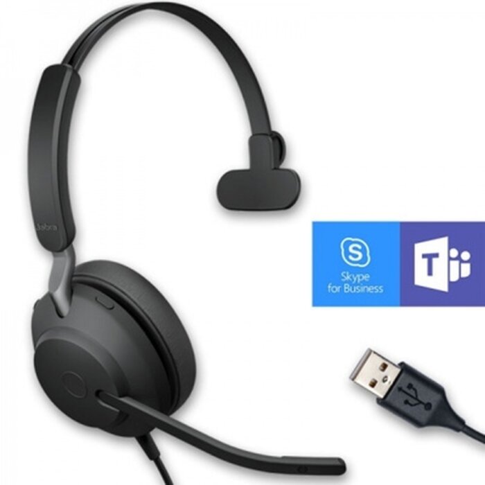 Jabra Jabra Evolve2 40 SE MS Mono USB-A Headset Teams Gecertificeerd