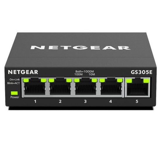 Netgear Netgear GS305E 5-Poorts Gigabit Managed Switch
