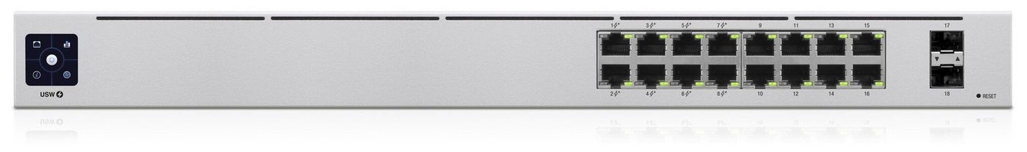 Ubiquiti Ubiquiti UniFi USW-16-POE Switch - 16-Poorts Gigabit PoE+ (42W)