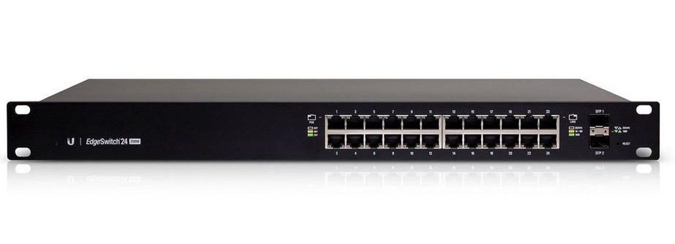 Ubiquiti Ubiquiti EdgeSwitch ES-24-250W - 24-Poorts Gigabit PoE+ Switch (250W)