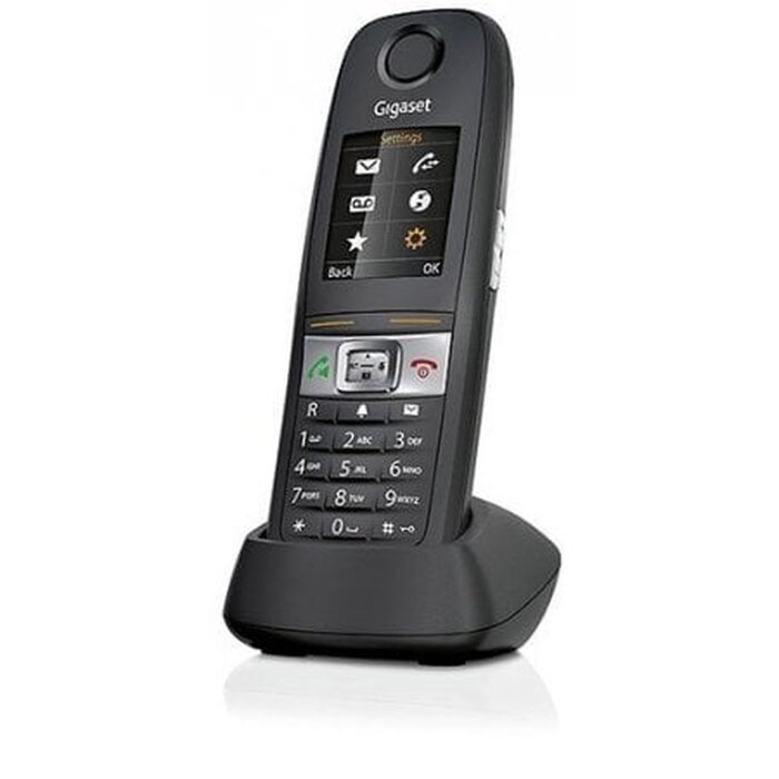 Gigaset Gigaset E630HX Zwart - Robuuste DECT Handset (IP57)