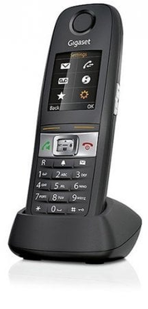 Gigaset Gigaset E630HX Zwart - Robuuste DECT Handset (IP57)