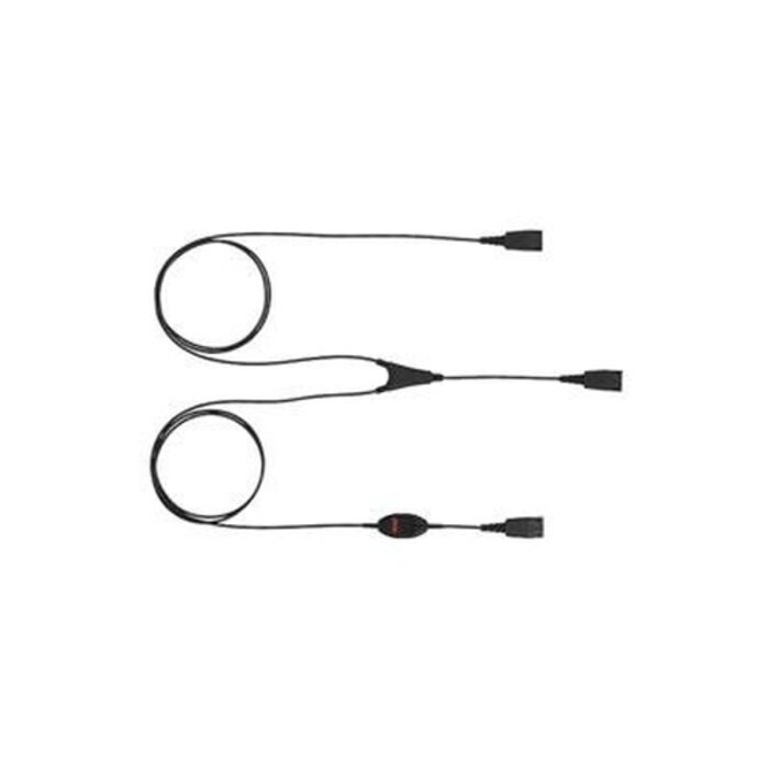 Jabra Jabra Supervisor Y-Cord Meeluister Kabel met Mute-functie