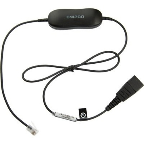 Jabra Jabra GN 1200 Smartcord Rechte Aansluitkabel QD naar RJ10 (88001-99)