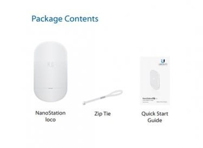 Ubiquiti Ubiquiti NanoStation 5AC Loco 5 GHz airMAX ac CPE