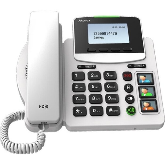 Akuvox Akuvox R15P VoIP Seniorentelefoon met SOS-knop