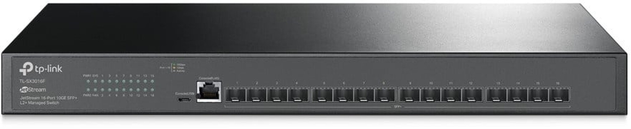 TP-Link TP-Link Omada SX3016F 16-Poorts 10G SFP+ L2+ Managed Switch