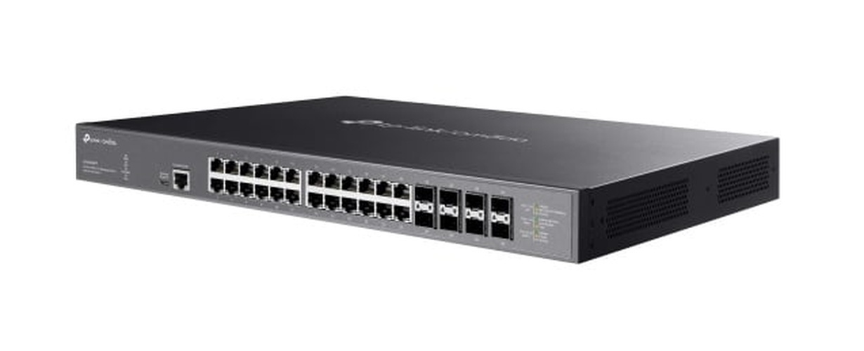 TP-Link TP-Link Omada SX3832MPP 24-Poorts 10G RJ45 + 8x SFP+ PoE++ Managed L2+ Switch 770W